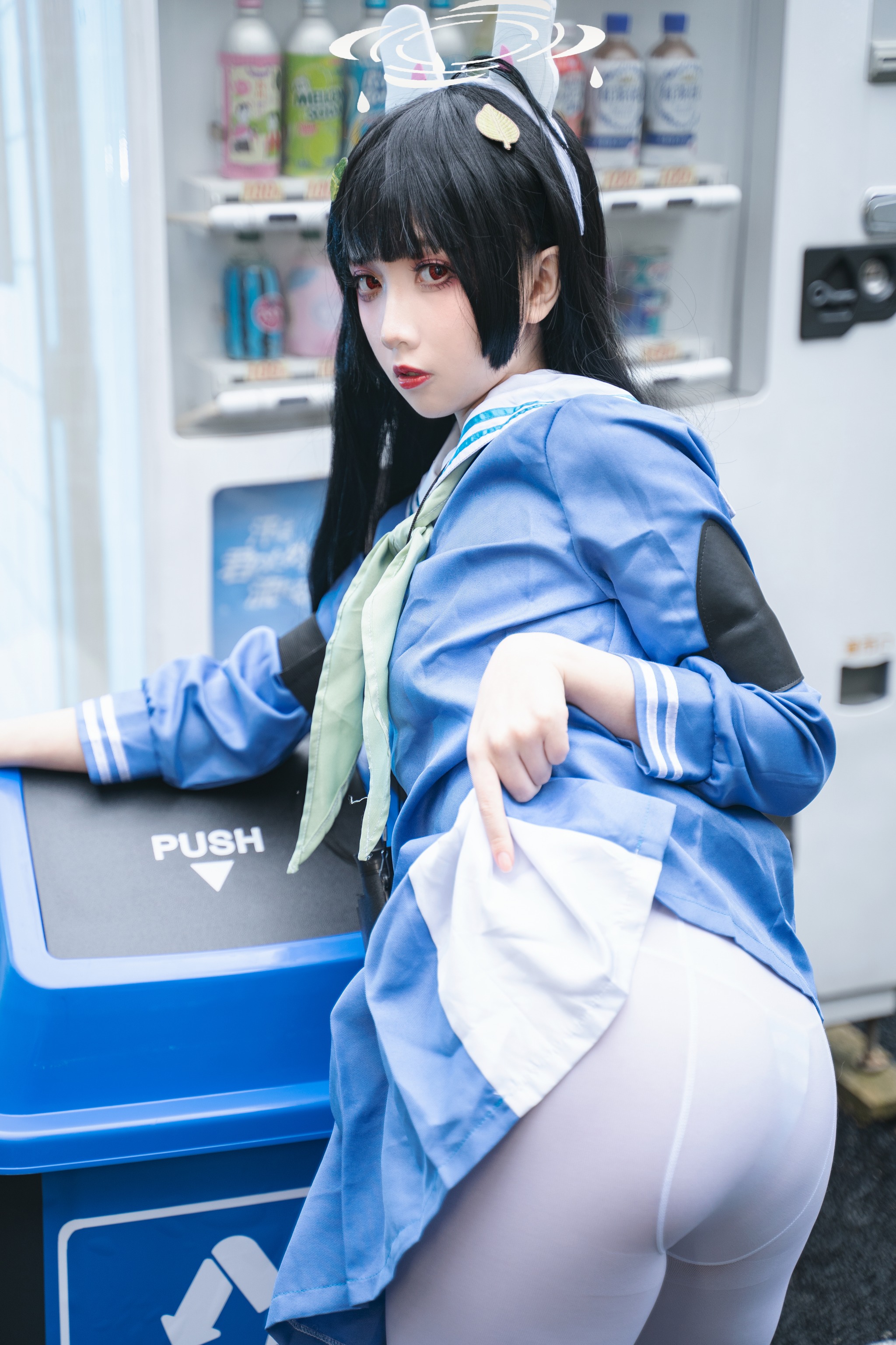 图片[1]-小和甜酒 – NO.008 蔚蓝档案 霞沢美游 [82P]-XikXak